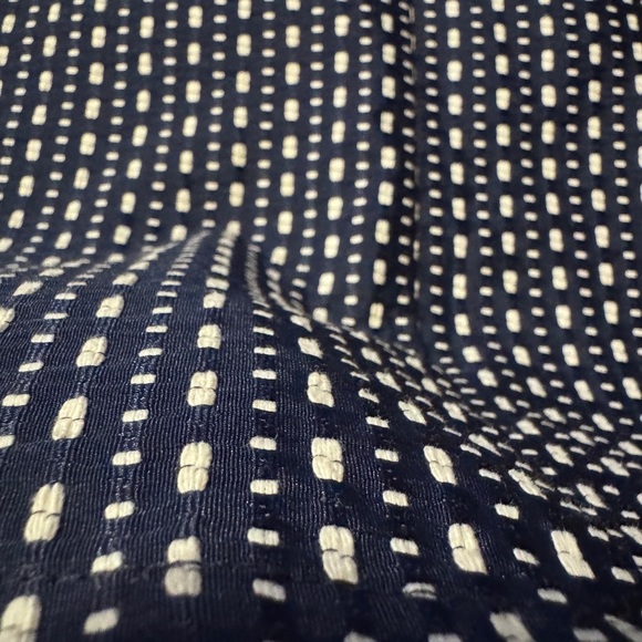 C. Luce Navy and cream Polka Dot Dress - Picture 5 of 11